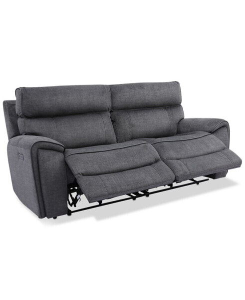 Hutchenson 2-Pc. Fabric Sectional with 2 Power Headrests