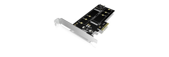 ICY BOX IB-PCI209 - PCIe - M.2,SATA - PCIe 3.0 - Black - China - Windows 10 Education,Windows 10 Education x64,Windows 10 Enterprise,Windows 10 Enterprise...