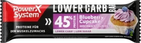 Proteinriegel 45%, Lower Carb Bar, Blueberry Cupcake Geschmack, 40 g