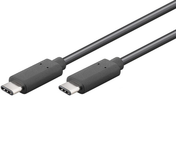 MicroConnect USB3.1CC2 - 2 m - USB C - USB C - USB 3.2 Gen 2 (3.1 Gen 2) - 10000 Mbit/s - Black