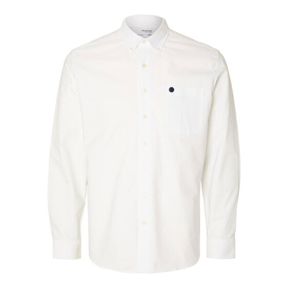 SELECTED Reg-Dan Oxford long sleeve shirt