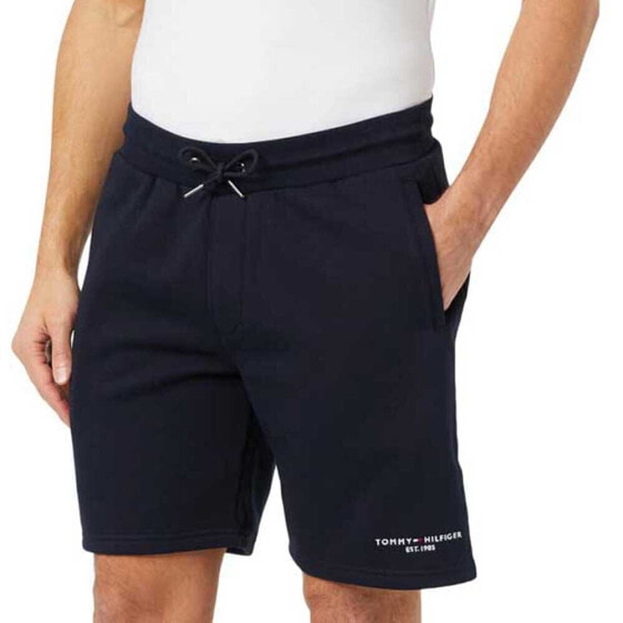TOMMY HILFIGER Small Logo sweat shorts