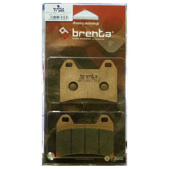 BRENTA MOTO 4093 Sintered Brake Pads