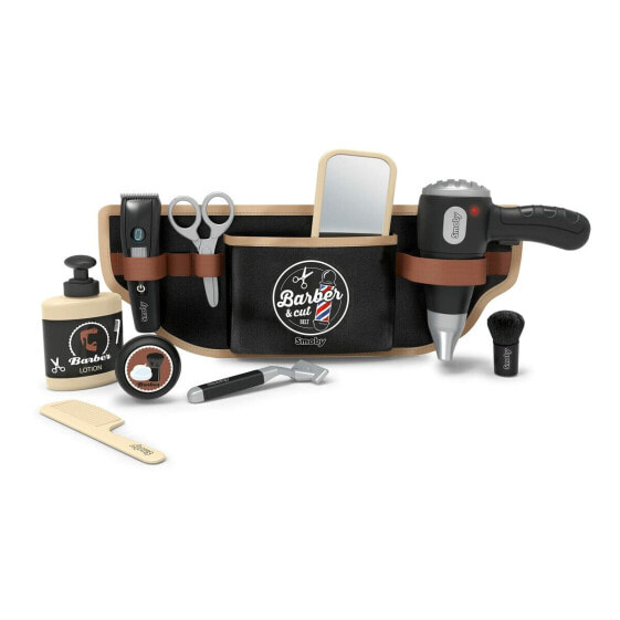 Детский набор для макияжа Smoby BARBER & CUT BELT Чёрный