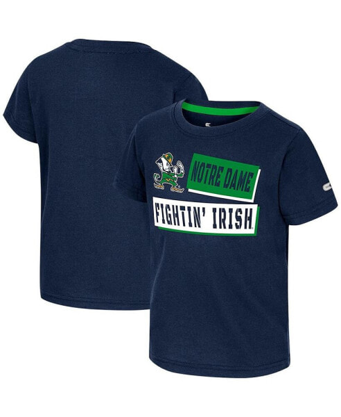 Toddler Boys and Girls Navy Notre Dame Fighting Irish No Vacancy T-shirt