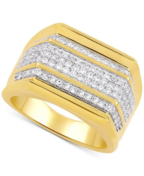 Кольцо Macy's Diamond Multirow 1 ct. 10k Gold