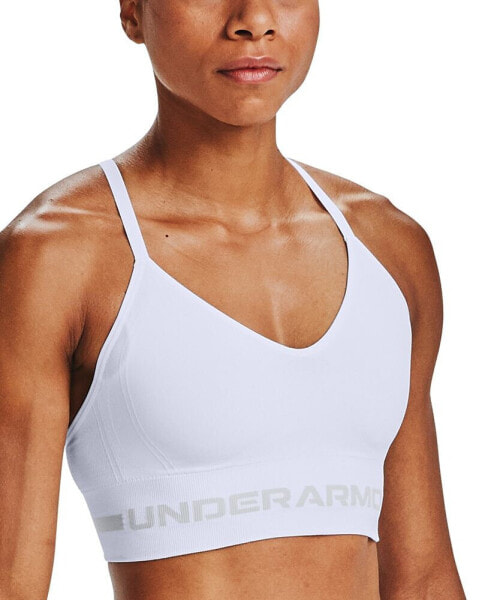 Топ спортивный Under Armour женский бюстгальтер UA Seamless Long-Line Low-Impact Sport Bra