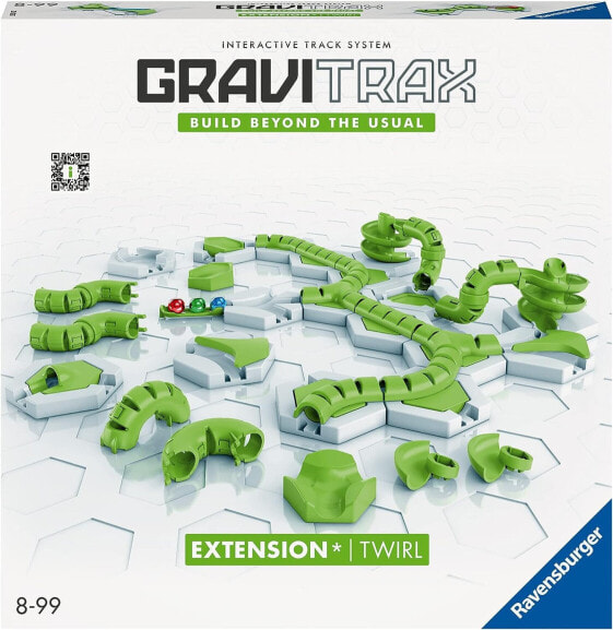 Ravensburger GraviTrax Extension Twirl 22435 - GraviTrax Erweiterung für Deine Kugelbahn & GraviTrax Element Jumper 22421