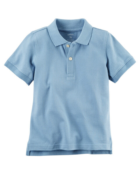 Toddler Piqué Uniform Polo 2T