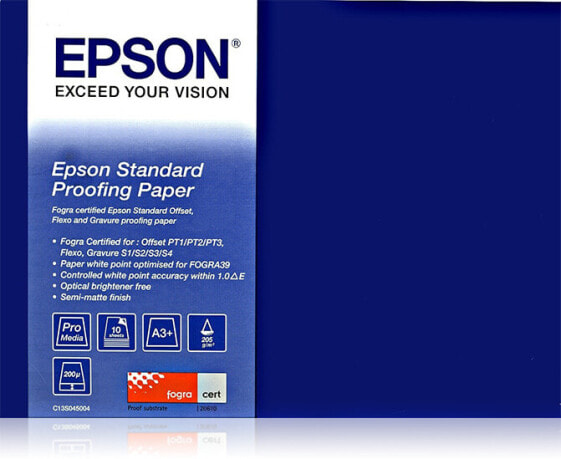 Epson Standard Proofing Paper 240 - 17" x 30,5 m - 30.5 m - 43.2 cm - 240 g/m²