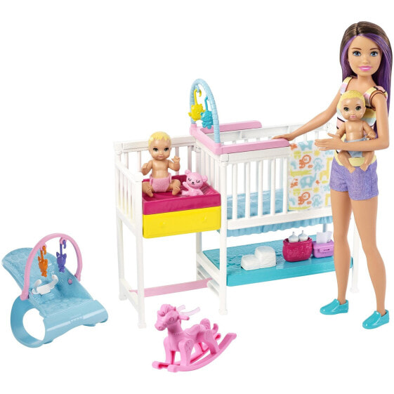 Кукла Barbie Скиппер и малыши, GFL38