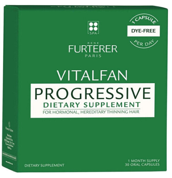 Food supplement for chronic hair loss Vitalfan Antichute Progressive 30 capsules