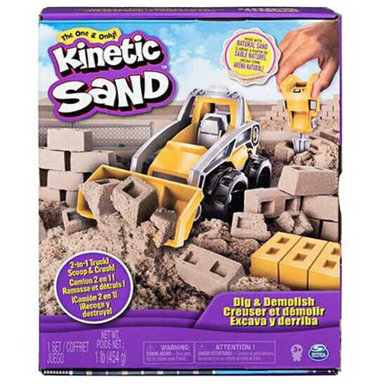 SPIN MASTER Kinetic Sand Dig And Demolish Board Game