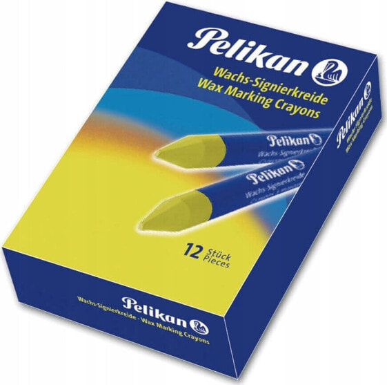 Pelikan Pelikan 701045, 12 pc(s), Yellow, Round, 1.35 cm, Box, 12 cm