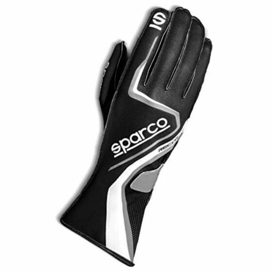 Перчатки для мотоциклистов Sparco RECORD 8 Чёрный