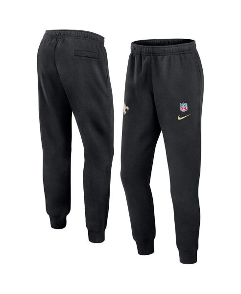 Men's Black New Orleans Saints 2024 Sideline Club Pants