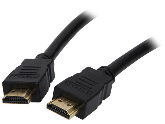 Кабель HDMI высокой скорости Nippon Labs 15 футов 28AWG с Ethernetтернетom Мужской/Мужской Gold 15ft
