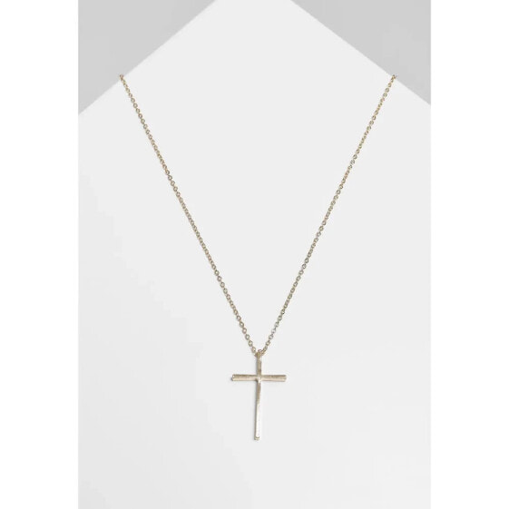 URBAN CLASSICS Necklace Big Basic Cross