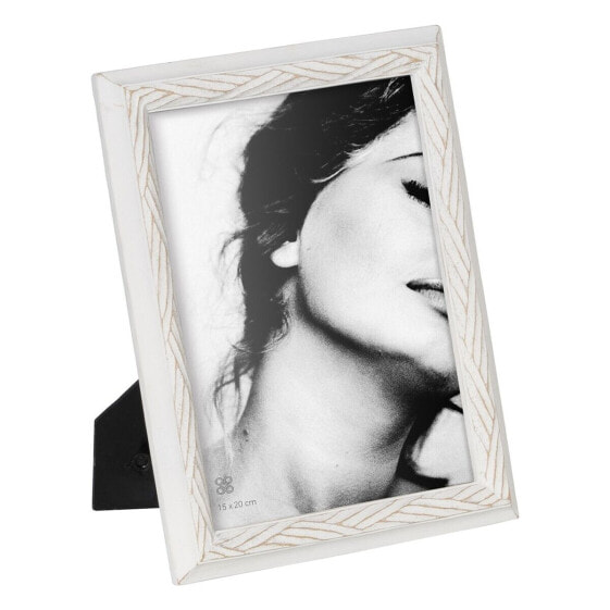 Photo frame White Polyresin 18,5 x 2,8 x 23,5 cm