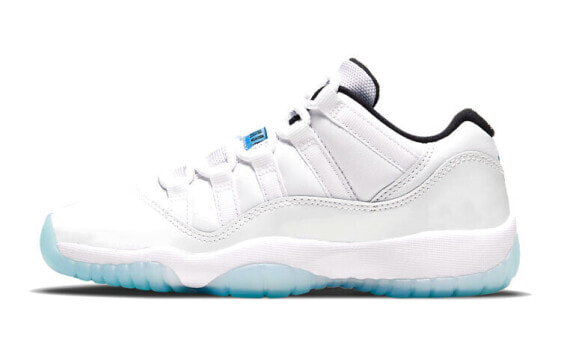 Jordan Air Jordan 11 Retro Low "Legend Blue" 传奇蓝 低帮 复古篮球鞋 GS 白蓝 / Кроссовки Jordan Air Jordan 528896-117