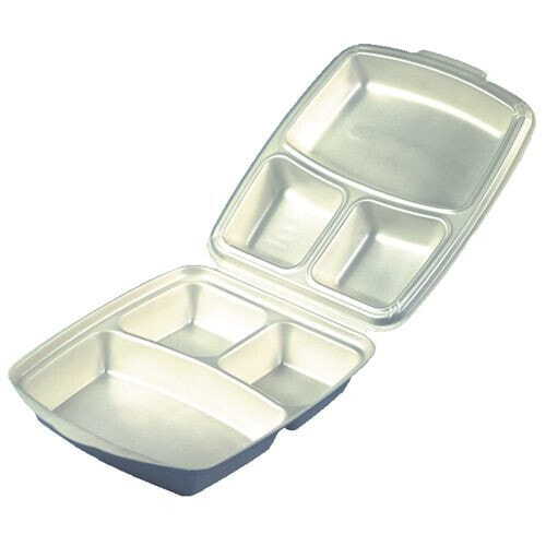 PAPSTAR 12045 - Lunch container - Adult - Beige - Expanded polystyrene (EPS) - Monochromatic - Rectangular