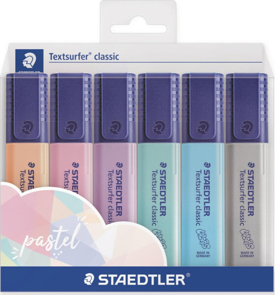 Staedtler STAEDTLER Textmarker Textsurfer pas. 6St Etui