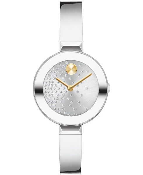 Часы Movado Bold Bangles Silver-Tone Watch