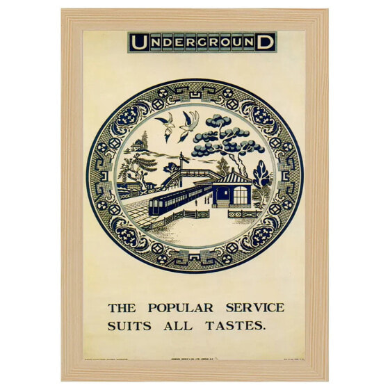 Bilderrahmen Poster 1913 Populae Service