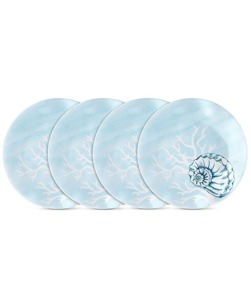 Captiva 4-Pc. Melamine 8" Salad Plate Set