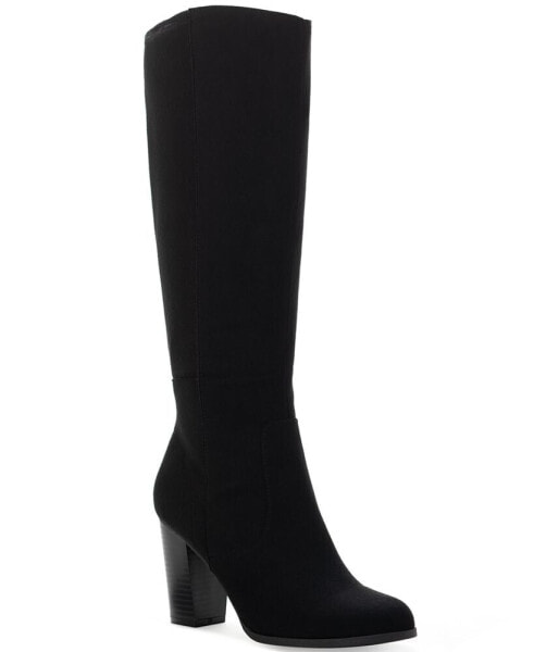 Women's Addyy Extra Wide-Calf Dress Boots, Created for Macy's