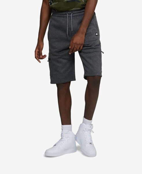 Men's Simple Story Fleece Shorts