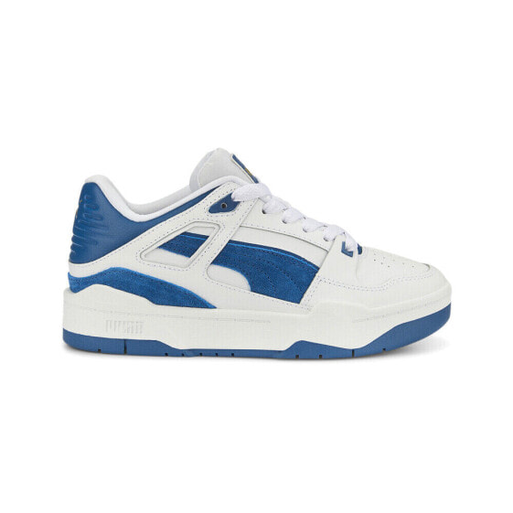 Мужские кроссовки PUMA Slipstream Suede FS Lace Up белыеCasual Shoes 3886830