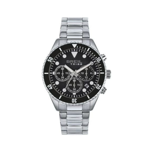 Мужские часы Breil EW0713 Чёрный Серебристый (Ø 41 mm)