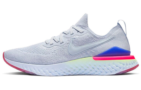 Nike Epic React Flyknit 2 低帮 跑步鞋 女款 淡蓝色 / Кроссовки Nike Epic React Flyknit 2 BQ8927-453