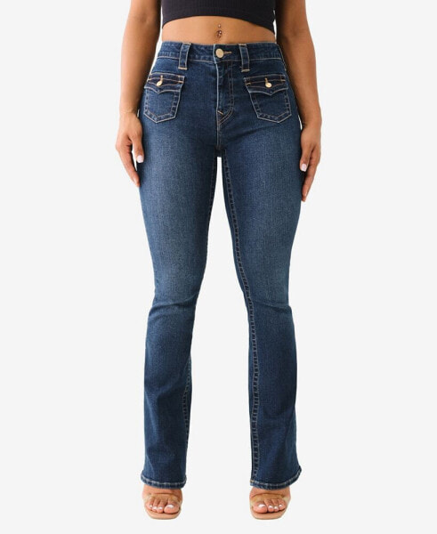 Women's Becca Bootcut Flap Jean