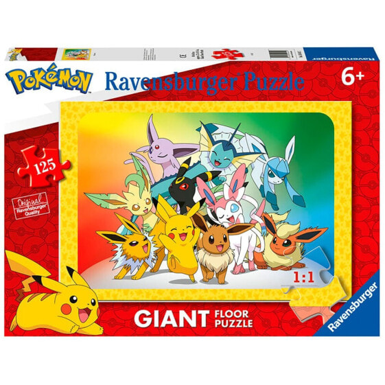 RAVENSBURGER Puzzle Pokémon Giant 125 Pieces