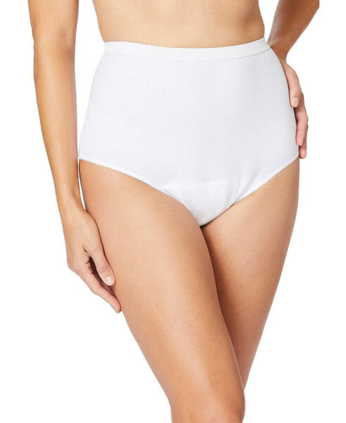 Plus Size Cotton Incontinence Brief 2-Pack