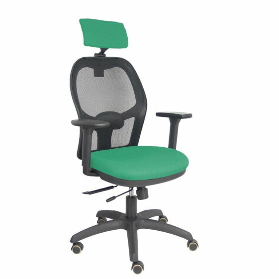 Офисный стул с изголовьем P&C B3DRPCR Изумрудный зеленый