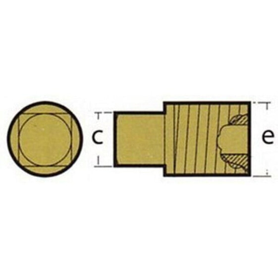 TECNOSEAL Series 2280 Caterpillar Plug Anode