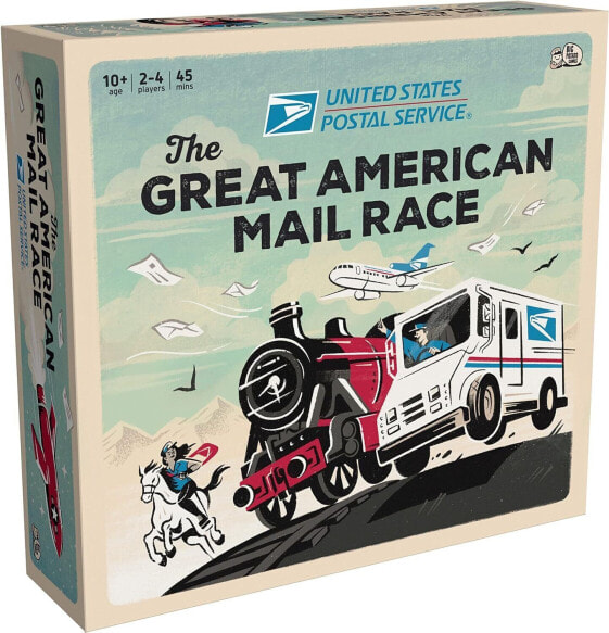 Настольная игра Big Potato USPS: The Great American Mailrace.