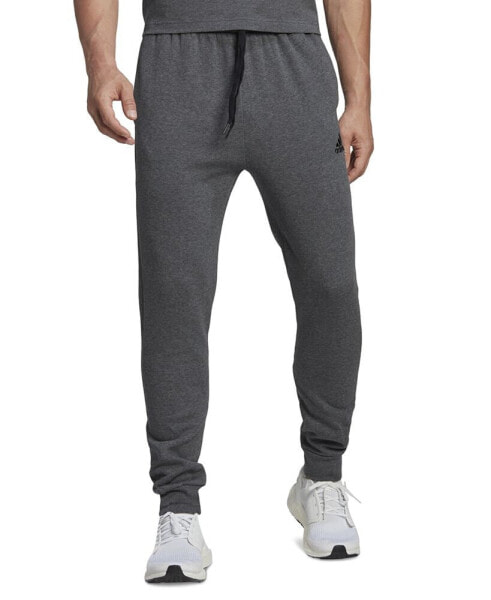 Men's Cozy Fleece Tapered Leg Mid-Rise Jogger Pants