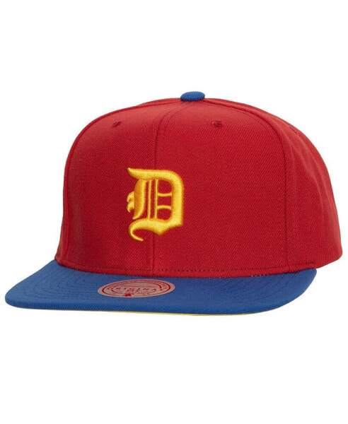 Men's Red/Royal Detroit Tigers Hometown Snapback Hat