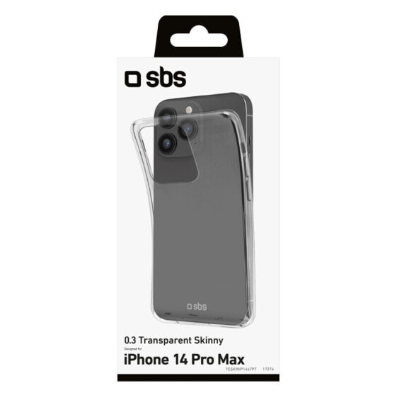 SBS TESKINIP1467PT - Cover - Apple - iPhone 14 Pro Max - 17 cm (6.7") - Transparent