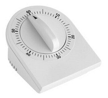 Часы будильник детские TFA 38.1020 - белые 75 x 93 x 57 мм.