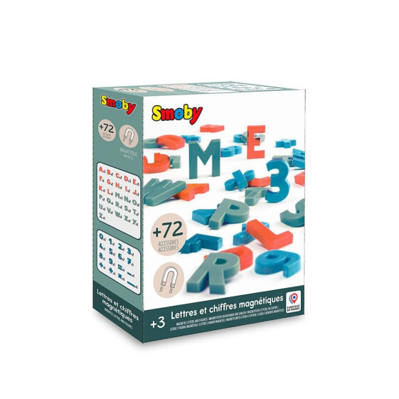 SMOBY 72 Letters And Magnetic Numbers