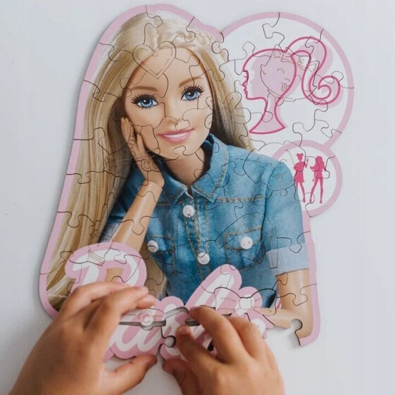 Trefl PUZZLE 50 Drewn.Piękna Barbie 20201