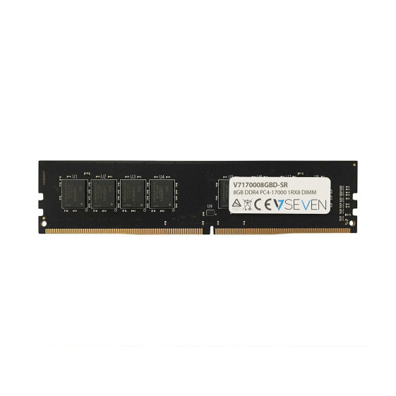 V7 8GB DDR4 PC4-17000 - 2133MHz DIMM Desktop Memory Module - V7170008GBD-SR - 8 GB - 1 x 8 GB - DDR4 - 2133 MHz - 288-pin DIMM