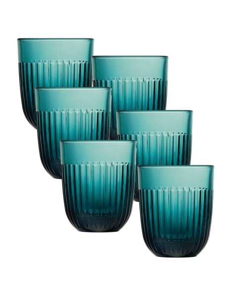 10 oz. Blue Quessant Tumbler, Set of 6