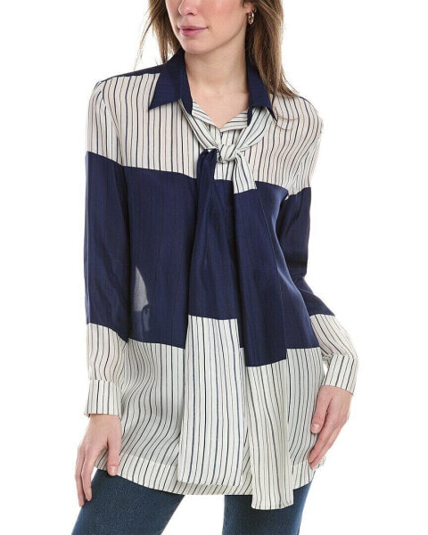 Piazza Sempione Silk Blouse Women's