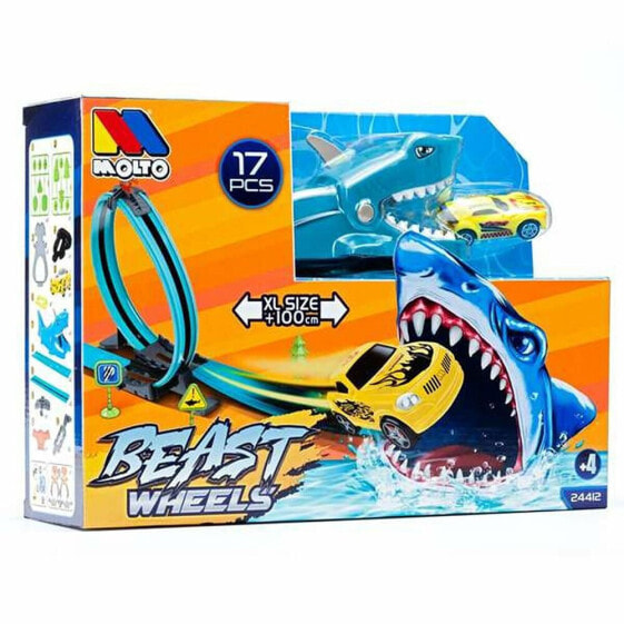 MOLTO Shark 107 cm Includes 17 Pieces track